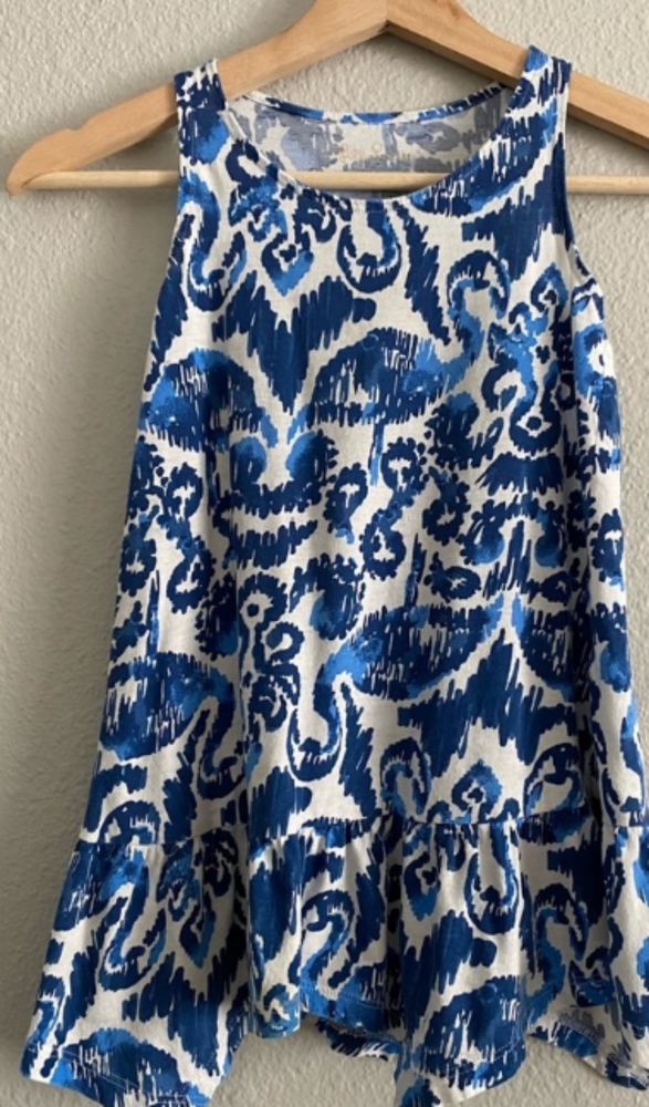Lilly Pulitzer Kids Blue Flamingo Dress